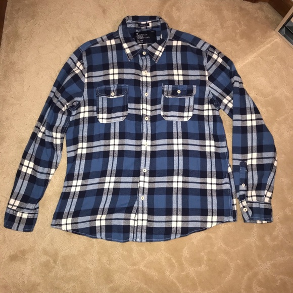 American Eagle Outfitters Other - American Eagle Plaid Button Down Flannel Shirt